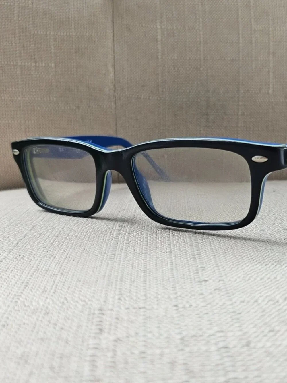 Ray-ban Youth Kids Eyeglasses Frame Eyewear Blue Tone Glasses RB1535 3600